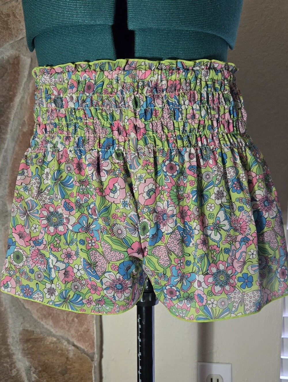 Sheer Festival Fairy Floral Flutter Away Shorts - Lovers + Friends Vacation Fits